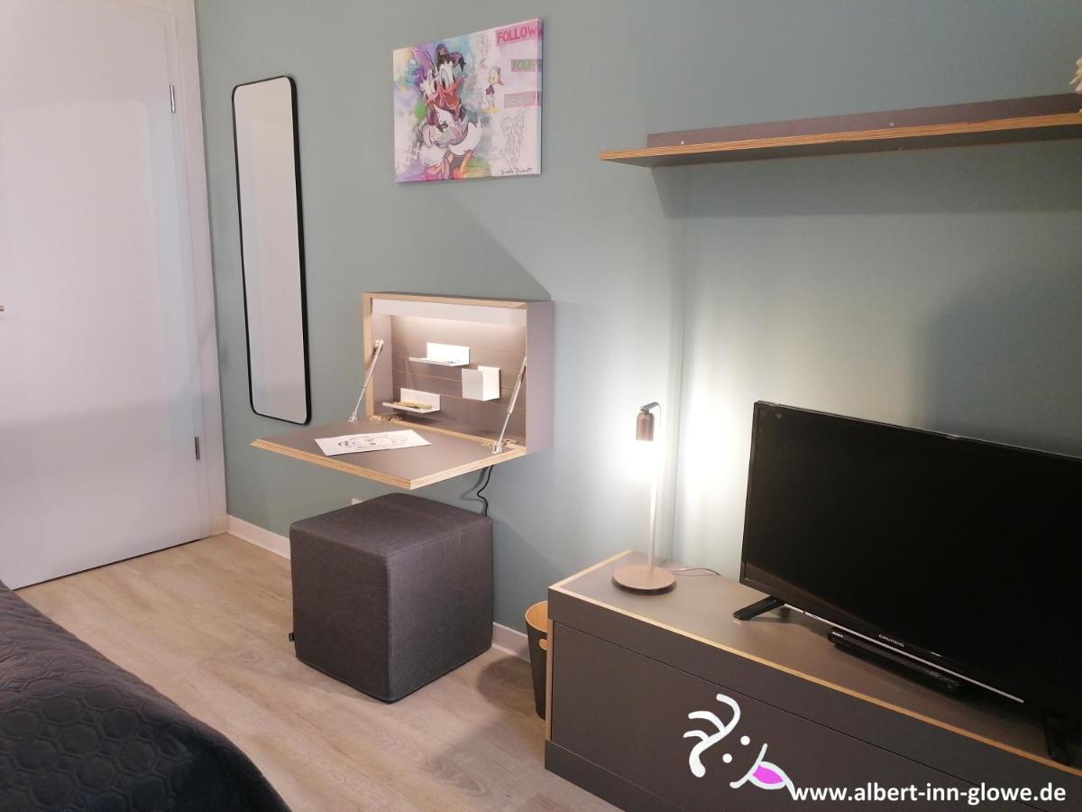 Albert-Inn-Glowe - Barrierefrei & 3 Schlafzimmer & Coworking & Strandkorb-Saisonal & Sauna Im Haus & Fahrraeder Eksteriør bilde