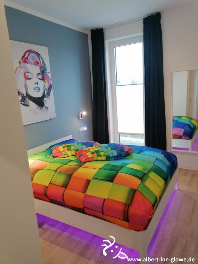 Albert-Inn-Glowe - Barrierefrei & 3 Schlafzimmer & Coworking & Strandkorb-Saisonal & Sauna Im Haus & Fahrraeder Eksteriør bilde