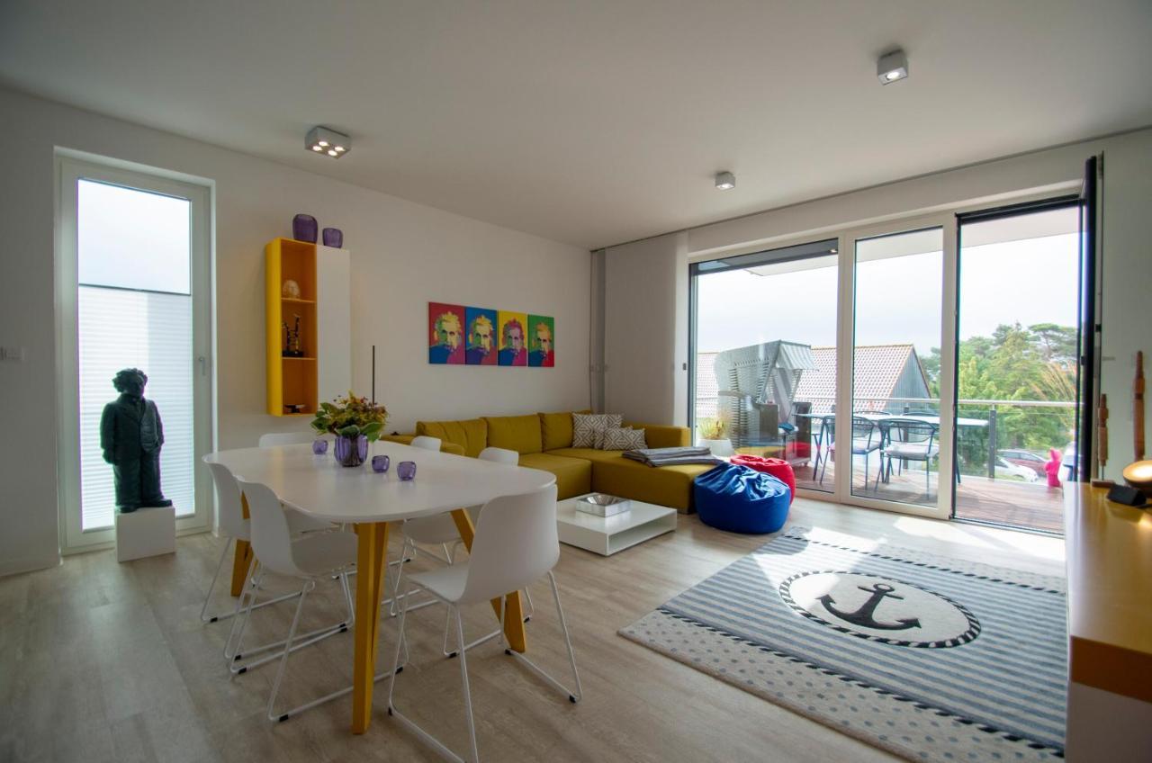 Albert-Inn-Glowe - Barrierefrei & 3 Schlafzimmer & Coworking & Strandkorb-Saisonal & Sauna Im Haus & Fahrraeder Eksteriør bilde