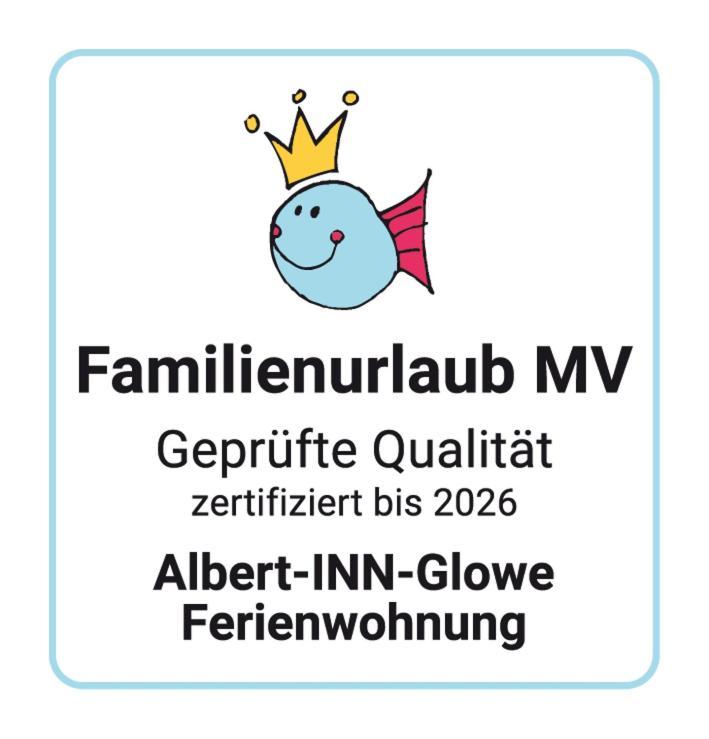 Albert-Inn-Glowe - Barrierefrei & 3 Schlafzimmer & Coworking & Strandkorb-Saisonal & Sauna Im Haus & Fahrraeder Eksteriør bilde